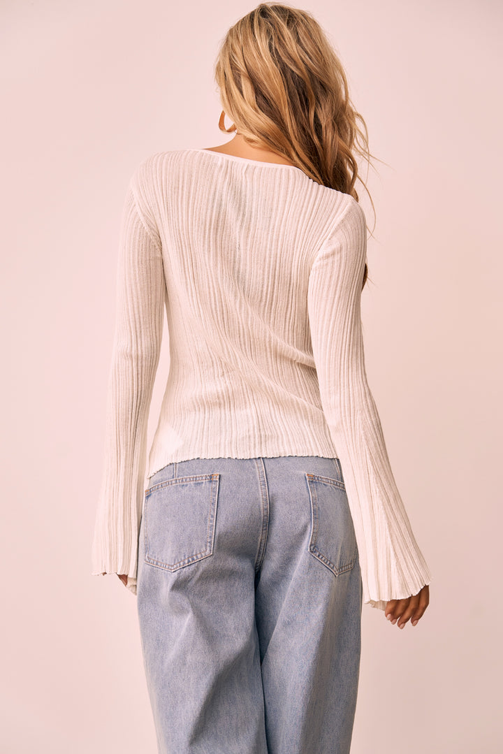 Have Me All Knit Top - White