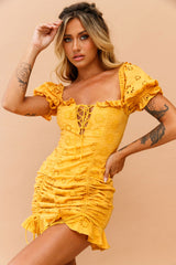 Honey Dew Dress - Yellow