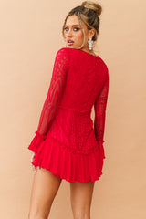 The Only Muse Dress - Red