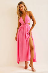Dolly Maxi Dress - Pink