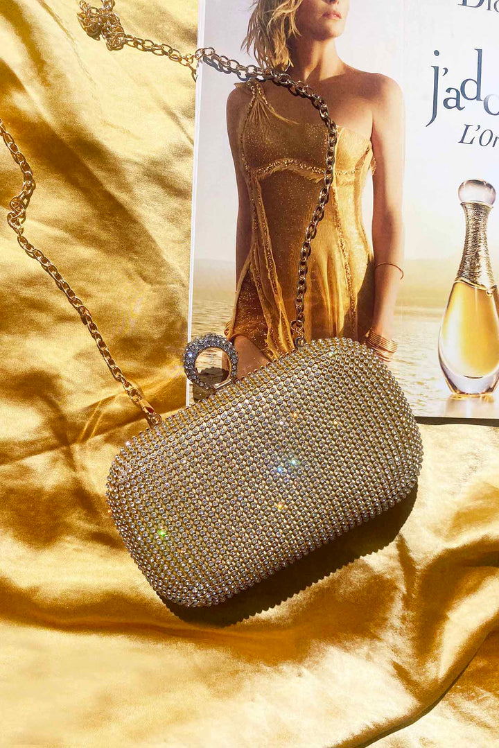 Reflections Clutch Bag - Gold