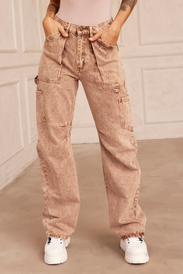 Understated Jeans - Tan
