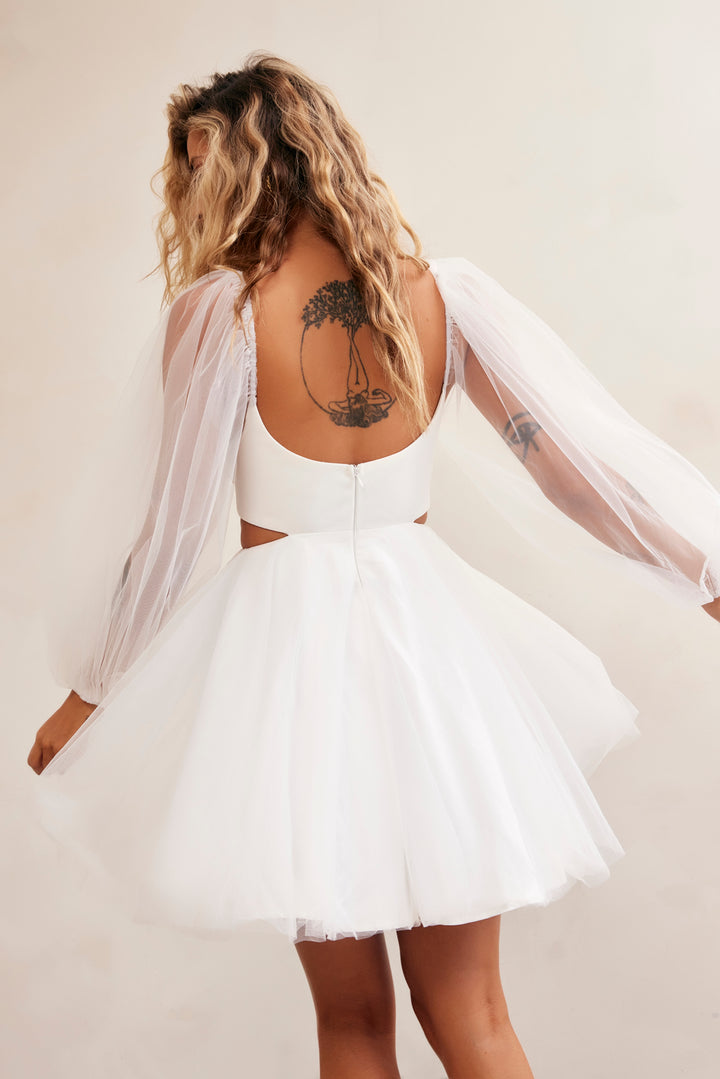 Saint Malo Mini Dress - White