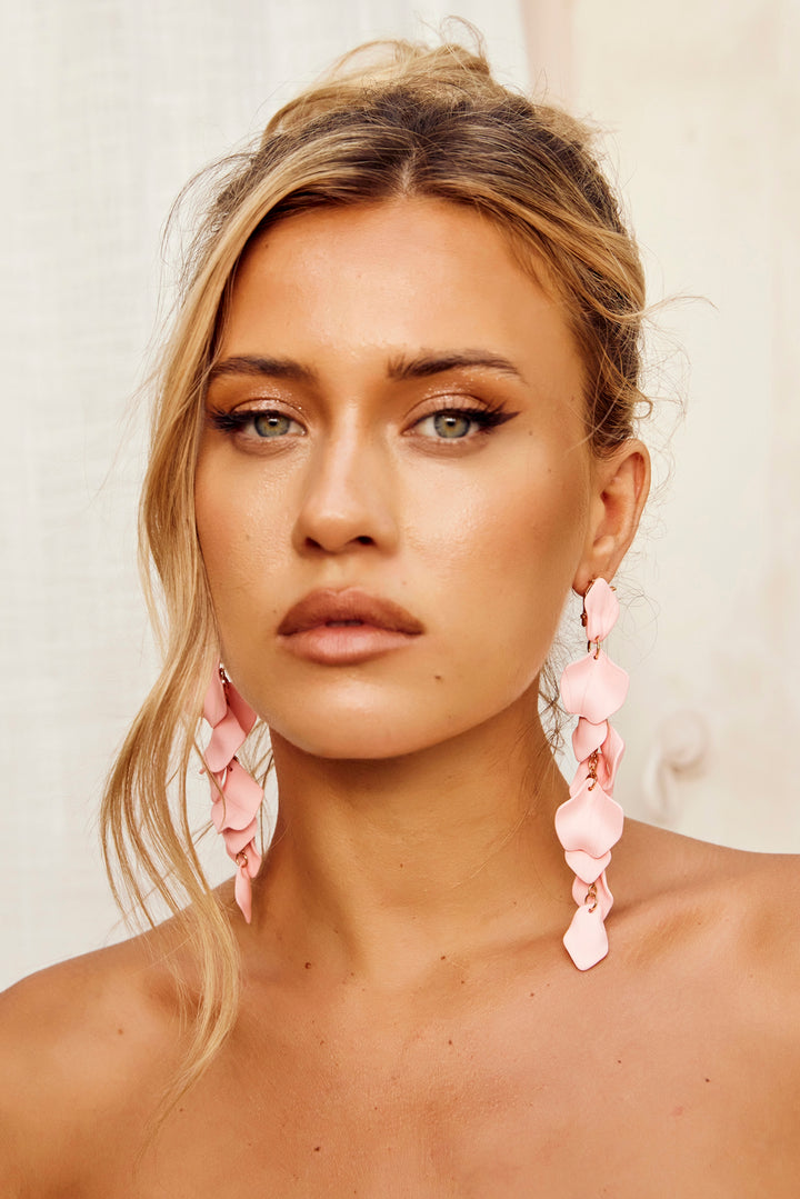 Pink Crush Earrings - Pink
