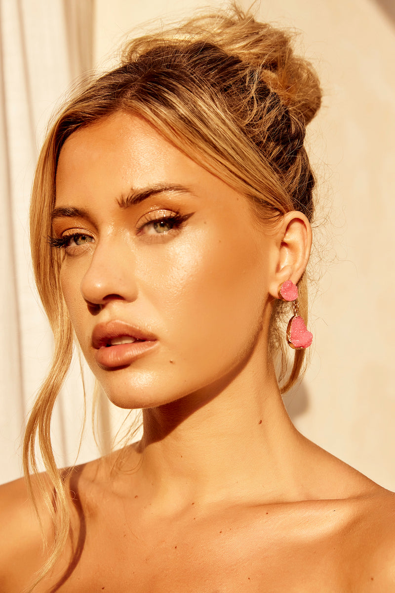 Annalisa Earrings - Pink