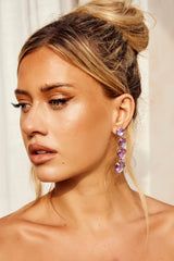 Dare To Dance Earrings - Purple