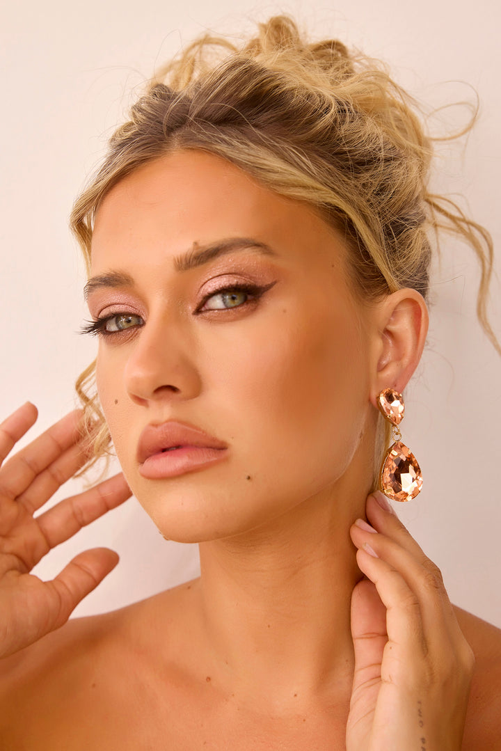 Amora Earrings - Rose Gold