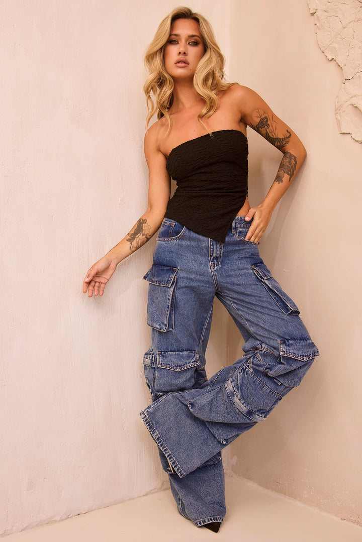 Good Luck Smokeshow Jeans - Blue