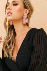 Otilia Earrings Pink