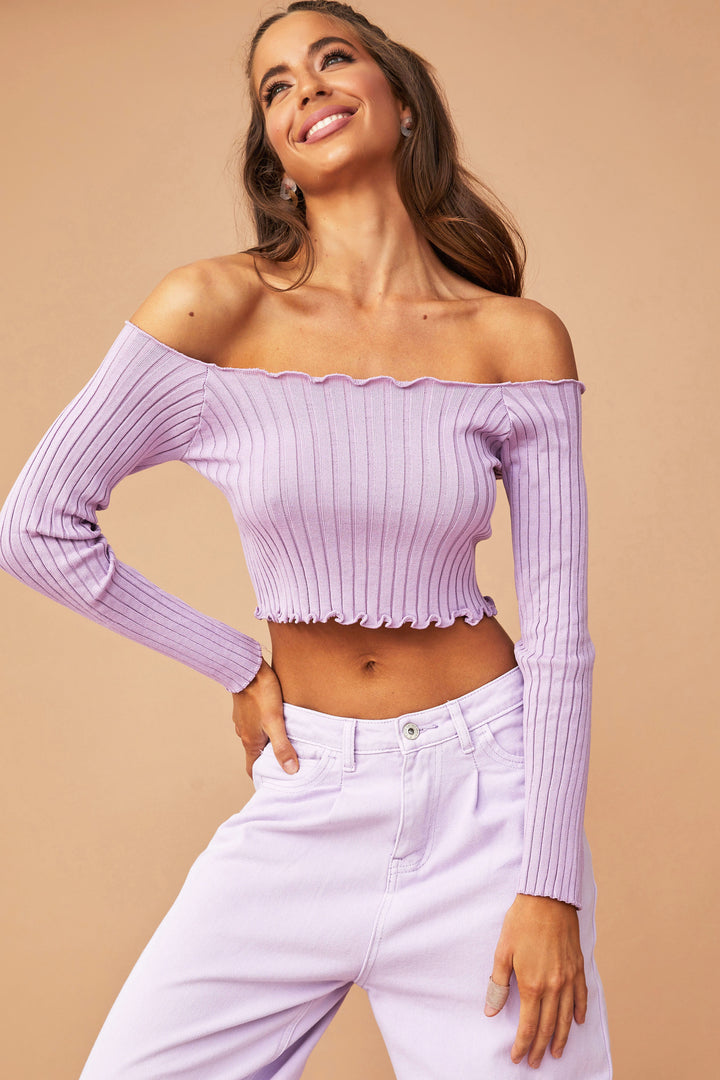 Don't Stop Me Top // Lilac | Sage and Paige.