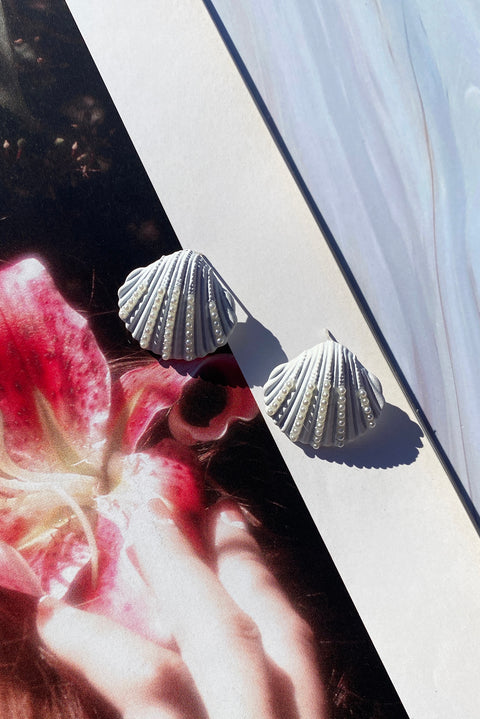 The Atlantica Shells Earring | Sage and Paige.