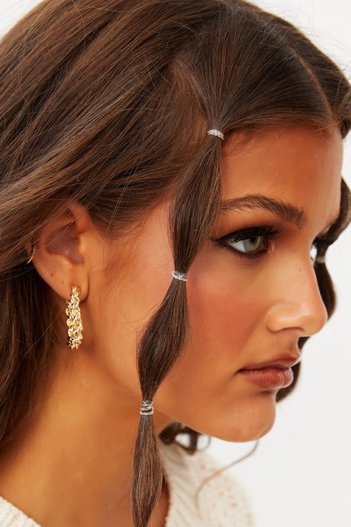 Fearless Hoops // Gold | Sage and Paige.