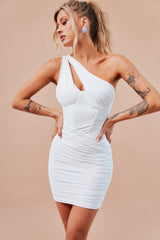 Miami Heat Mini Dress - White