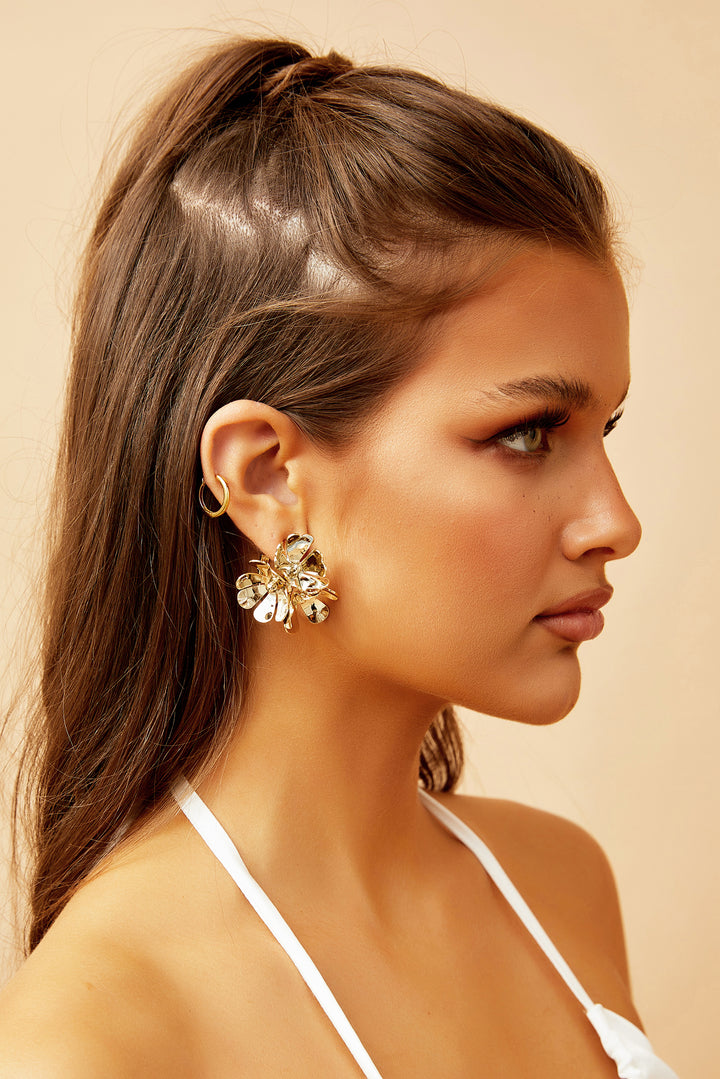 Valera Earrings // Gold | Sage and Paige.