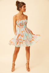 Spring Dance Dress // Orange | Sage and Paige.