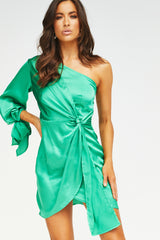 Venetian Nights Mini Dress // Green | Sage and Paige.