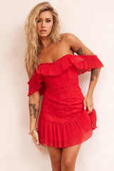 Venetian Summer Dress - Red