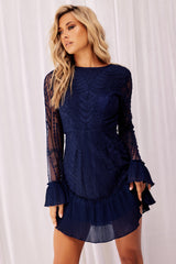 The Only Muse Dress - Navy