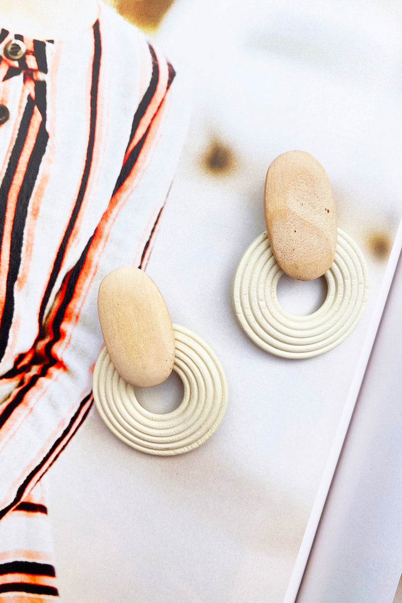 Hera Earrings // Ivory | Sage and Paige.
