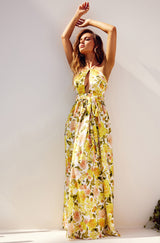 Amelie Maxi Dress - Yellow