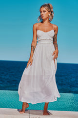 Ios Maxi Dress - White
