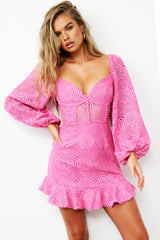 Going Places Mini Dress - Pink