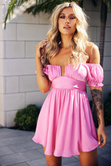 Ride This Out Mini Dress - Pink