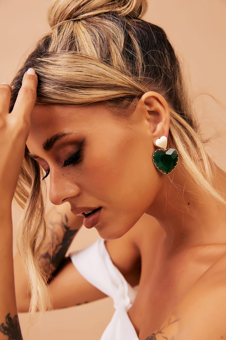 Summer Fun Earrings - Green