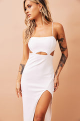Sundown Midi Dress - White