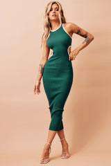 These Moments Mini Dress - Forest Green