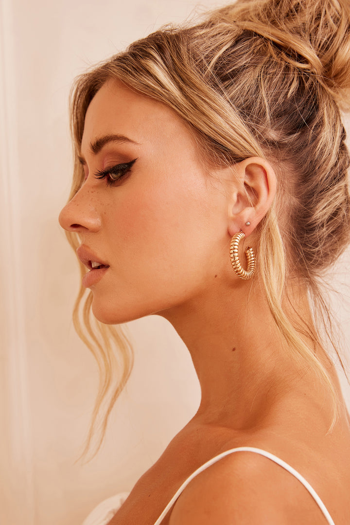 New Sensation Earrings - Gold