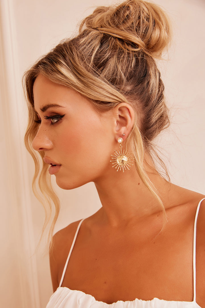 Body Gold Earrings - Gold